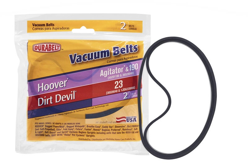 Hoover Durabelt Vacuum Belt, Pack of 2, Type 190, Belt Replacement for Use in Hoover Vacuum Cleaner Models - Image 2
